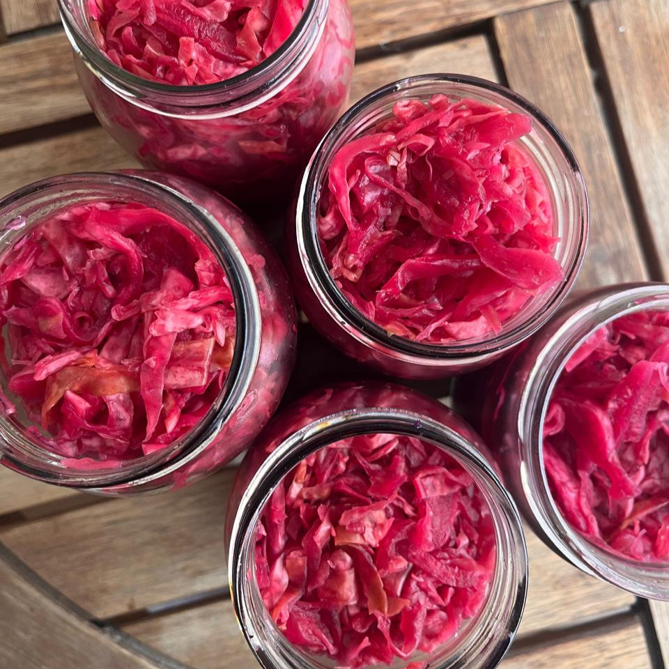 Fermento de Repollo Morado (450g)