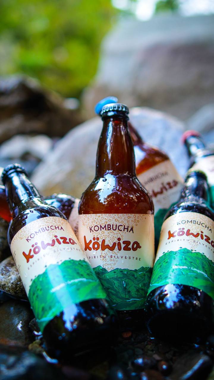Kombucha Rosa + maqui